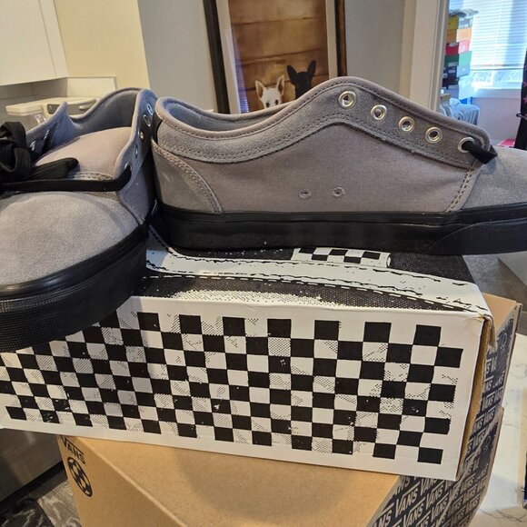 Vans Skate Chukka Frost Gray VN000CUV92F Authentic Mens Size 10.5 Skateboarding - Picture 3 of 10